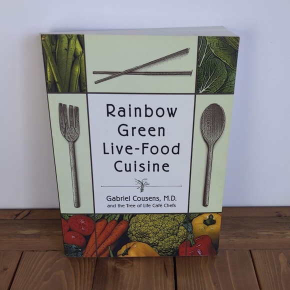Rainbow Green Live-Food Cuisine by Gabriel Cousens M.D. 2003 Paperback - Picture 1 of 11
